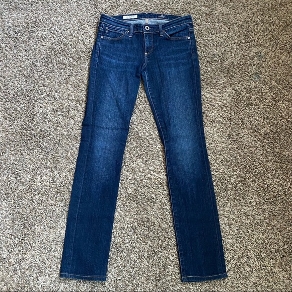 AG Aubrey Skinny Straight Jeans 25/R - Picture 4 of 8